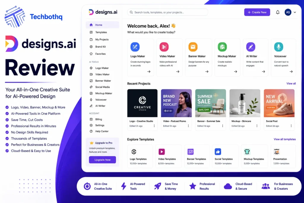 Designs.ai Review 2026: Complete AI Design Suite for Creators