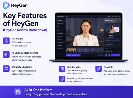 Key HeyGen features