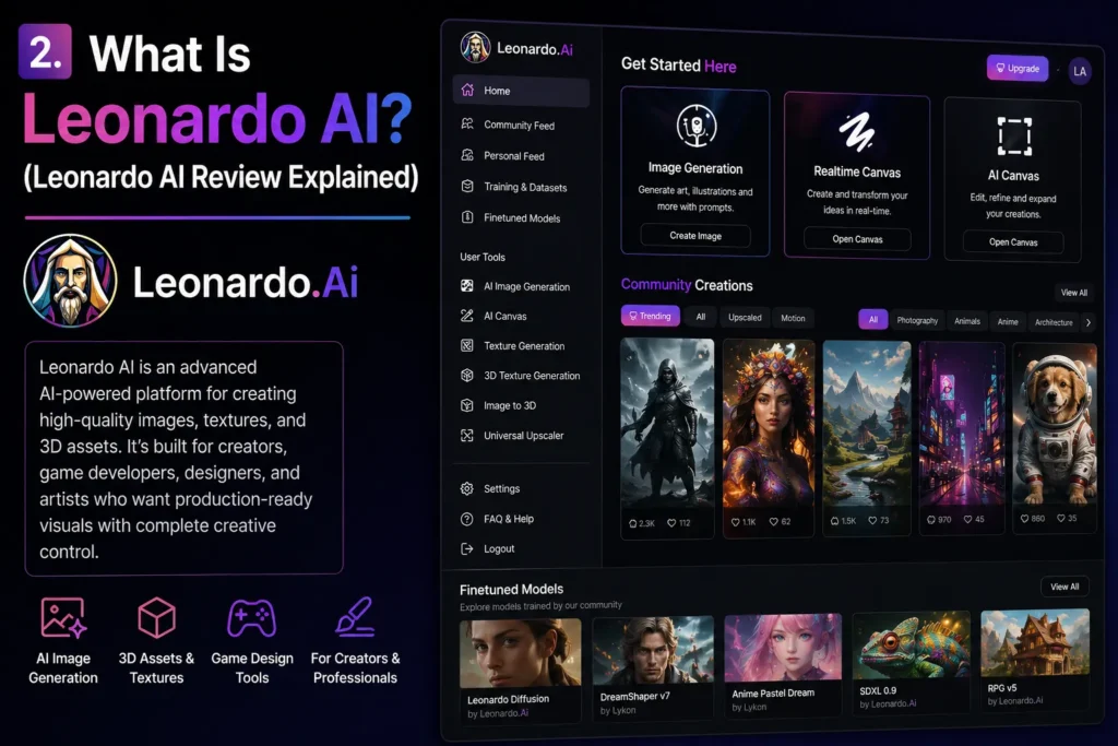 1. What Is Leonardo AI? A Plain-English Overview