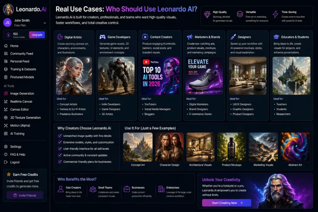 6. Who Should Use Leonardo AI?