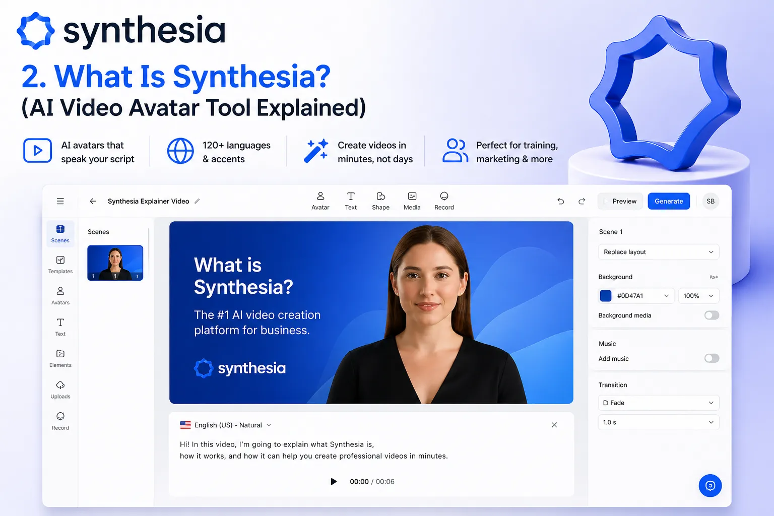 What is Synthesia